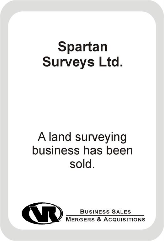 land surveying business sold